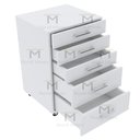Ver imagem 3 de GAVETEIRO ORGANIZADOR PARA CASA LOJA OU ESCRITÓRIO M417.B MUNDI MOVEIS