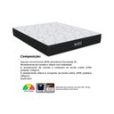 Ver imagem 2 de Cama Box Casal: Colchão Espuma D45 Orthoflex Bari + Base CRC Suede Gray(138x188)