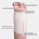 Ver imagem 6 de Garrafa Térmica Vitalize Tempo Rose Quartz 710ml Stanley