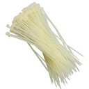 Ver mais imagens de Abraçadeira de Nylon 1000 Uni Cinta Plastica Enforca 140mm x 3.5mm Gato Branco