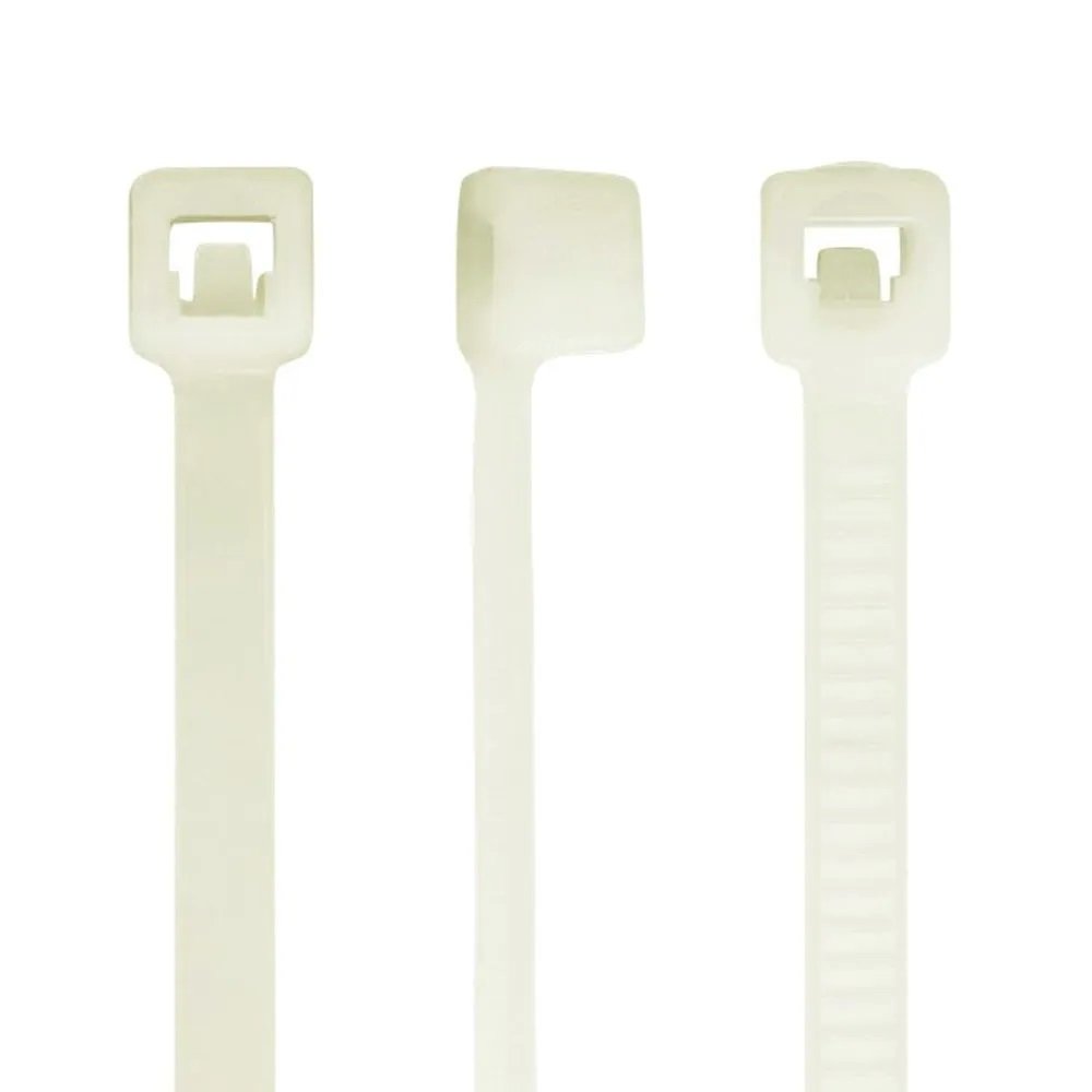 Abraçadeira de Nylon 1000 Uni Cinta Plastica Enforca 140mm x 3.5mm Gato Branco - 3