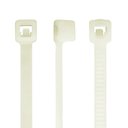 Ver imagem 3 de Abraçadeira de Nylon 1000 Uni Cinta Plastica Enforca 140mm x 3.5mm Gato Branco