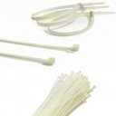 Ver imagem 1 de Abraçadeira de Nylon 1000 Uni Cinta Plastica Enforca 140mm x 3.5mm Gato Branco