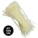 Ver imagem 2 de Abraçadeira de Nylon 1000 Uni Cinta Plastica Enforca 140mm x 3.5mm Gato Branco
