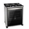 Fogão de Piso Fischer 5 Bocas Tc Gran Chef com Grill Preto e Inox - 127 Volts - 1
