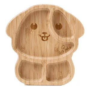 Prato Infantil Bambu com Ventosa Panda Petit Piá