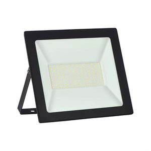 Refletor Taschibra Led Slim 100w Preto 6500k 15030043