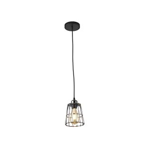 Pendente Ollin 30cm E27 Preto Nordecor