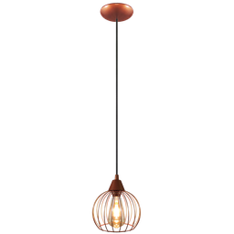 Cupula de Aramado Tangerine Cobre para Pendentes e Abajures - 3