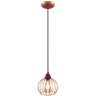Cupula de Aramado Tangerine Cobre para Pendentes e Abajures - 3