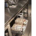 Ver imagem 4 de Gaveta 47cm Multiuso Masutti Aramada Deslizante Cozinha Cromada Corrediças Paneleiro