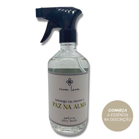 Perfume para Tecido Viva Leve (3 Opções de Essências) - 550ml - Paz na Alma
