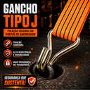 Ver imagem 5 de Kit 2 Cintas com Catraca para Amarração de Carga 5 Toneladas 9 Metros Muke Tools