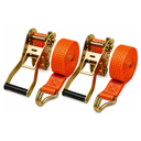 Ver imagem 1 de Kit 2 Cintas com Catraca para Amarração de Carga 5 Toneladas 9 Metros Muke Tools