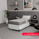 Ver imagem 6 de Colchão Solteiro D33 One Face 17x88x188cm - Cinza - e-Shop Casa