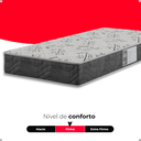 Ver imagem 4 de Colchão Solteiro D33 One Face 17x88x188cm - Cinza - e-Shop Casa