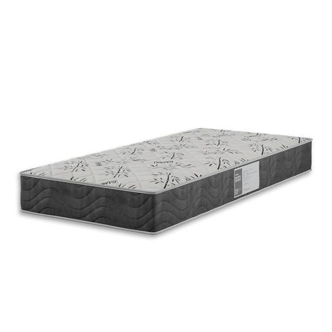 Colchão Solteiro D33 One Face 17x88x188cm  - Cinza - e-Shop Casa
