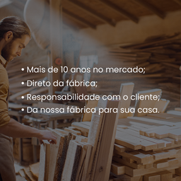 Prateleiras Kit 3 Peças Madeira Maciça Eucalipto C Suporte Invisível 80 Cm X 20 Cm Cor Preta - 5