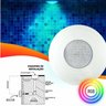 Refletor Power LED 15W ABS Frente Grande Iluminação para Piscina Nicho Antigo Multicolorido RGB - 2