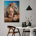 Ver imagem 3 de Quadro Leão Distraído -- BR ARTES Grande 118x78