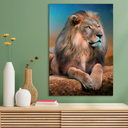 Ver imagem 2 de Quadro Leão Distraído -- BR ARTES Grande 118x78