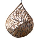 Ver imagem 4 de Cadeira Balanço Ninho Suspenso Gota Tramado com Almofada Impermeável Acesse Móveis