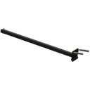 Ver imagem 1 de Suporte Refletor Inclinado Parede Braço 50 Cm Preto