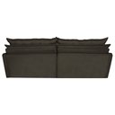 Ver imagem 6 de Sofá Cama Retrátil Reclinável 2.55m Cama Inbox Versátil com Pillow Top e Molas Velusoft Café
