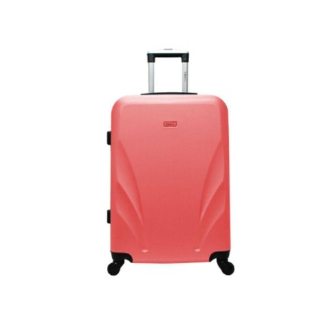 Mala de Viagem Abs 24 Rosa C- Rodas 360