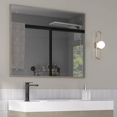 Espelheira New 80 Marmo Crema/Marmo Crema