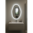 Ver imagem 2 de Espelho Pinterest Decorativo Orgânico Lapidado 90x60 com Led Bivolt