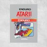Placa Decorativa Enduro Atari Game Geek Arcade - 2