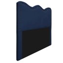 Ver imagem 1 de Cabeceira Queen Bari P02 160 cm Para Cama BoxAzul Marinho