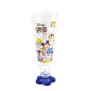 Ver imagem 1 de Copo Cone Azul com Canudo Mickey & Minnie 250ml - Disney