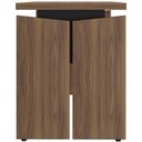 Ver imagem 3 de Mesa para Escritório Home Office 125cm Unik A02 Nogal Preto