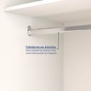 Ver imagem 7 de Guarda Roupa Modulado 100% MDF 2 Portas de Correr Orion CabeCasa MadeiraOriginals Bege
