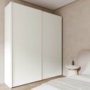 Ver imagem 1 de Guarda Roupa Planejado 100% MDF 2 Portas de Correr Orion CabeCasa MadeiraOriginals Bege