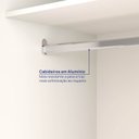 Ver imagem 7 de Guarda Roupa Modulado 100% MDF 2 Portas de Correr Orion CabeCasa MadeiraOriginals