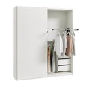 Ver imagem 5 de Guarda Roupa Planejado 100% MDF 2 Portas de Correr Orion CabeCasa MadeiraOriginals Bege