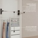 Ver mais imagens de Guarda Roupa Modulado 100% MDF 2 Portas de Correr Orion CabeCasa MadeiraOriginals