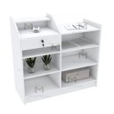 Ver imagem 4 de BALCÃO CAIXA COM FUNDO FECHADO M306.B (CAIXA, ATENDENTE, VENDAS) MUNDI MOVEIS