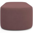 Ver imagem 4 de Kit 02 Puffs Decorativos Orgânicos para Living Quarto 140cm Doha W01 Suede Rosê - Lyam Decor