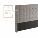 Ver imagem 4 de Cabeceira Para Cama Box Nala Babus Queen Estofadas em linho