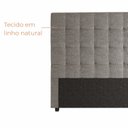 Ver imagem 6 de Cabeceira Para Cama Box Nala Babus Queen Estofadas em linho
