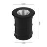 Embutido de Solo Led Taschibra Thin 6w Redondo Bivolt Preto - 4