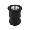 Embutido de Solo Led Taschibra Thin 6w Redondo Bivolt Preto - 1