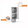 Mini Câmara 2 Portas Resfriados 335l Inox 0 a 7ºc Ar Forçado Motor Inferior Mcr2p - Refrimate - 5