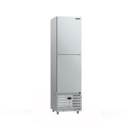 Mini Câmara 2 Portas Resfriados 335l Inox 0 a 7ºc Ar Forçado Motor Inferior Mcr2p - Refrimate - 1