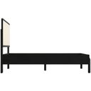 Ver mais imagens de Cama Casal com Cabeceira Palhinha 138cm Moss A03 Nero - Lyam Decor