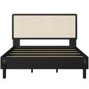 Ver imagem 7 de Cama Casal com Cabeceira Palhinha 138cm Moss A03 Nero - Lyam Decor